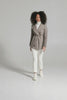 Sentaler Wrap Coat with Ribbed Sleeves featured in Superfine Alpaca and available in Simply Taupe. Seen as product video.